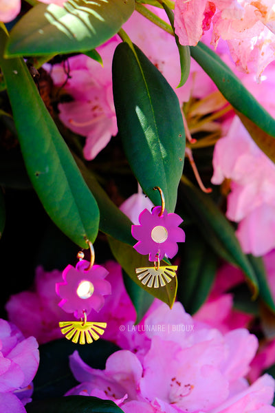 Boucles d'oreilles | Anémone