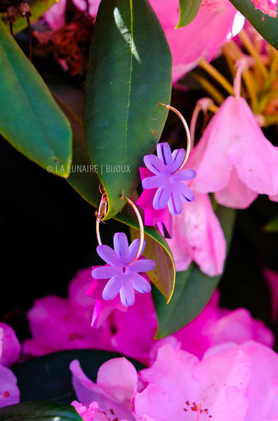 Boucles d'oreilles | Flora