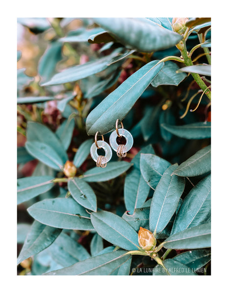 Boucles d'oreilles | Saturne