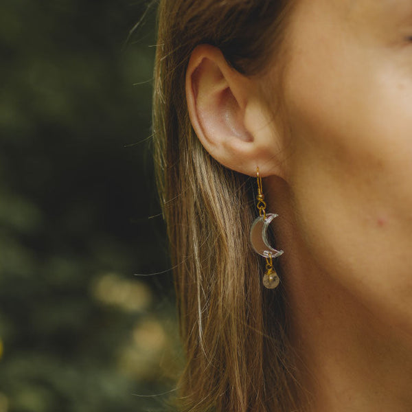 Boucles d'oreilles | Lunaire