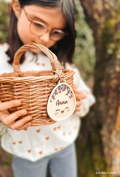Nominette de Pâques | L'Oeuf qui rit (avec ou sans panier)